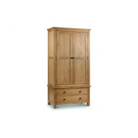 Oak Marlborough 2 door 2 drawer wardrobe